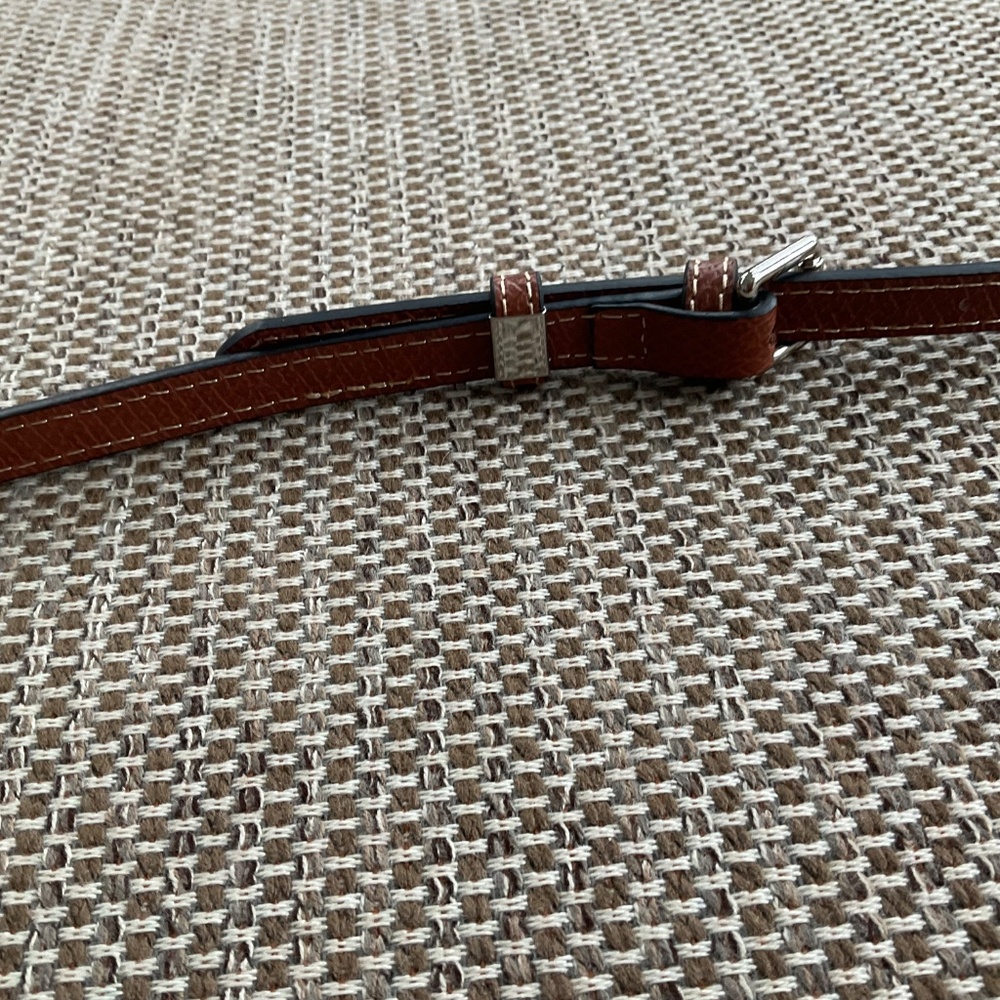 Brown leather purse strap.New - Picture 3 of 7